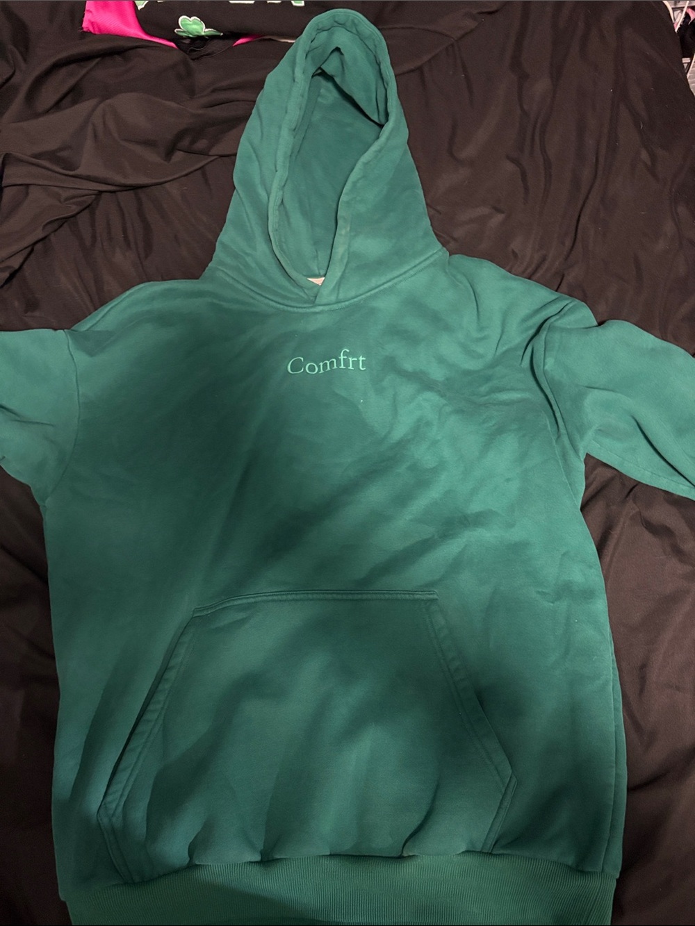 Comfirt Women's Green Pullover Hoodie